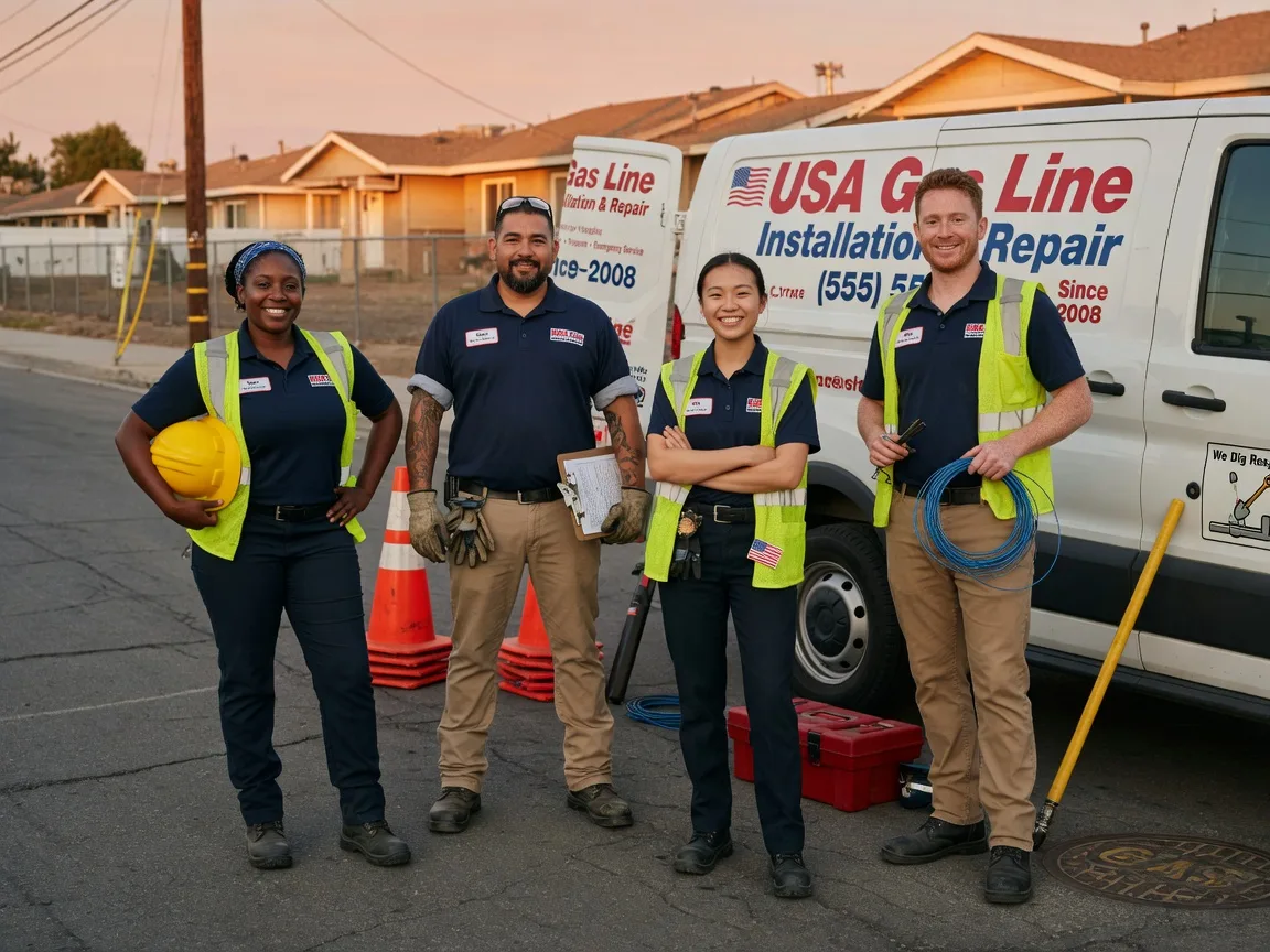 Gas Line Installation company in Rowe, NM